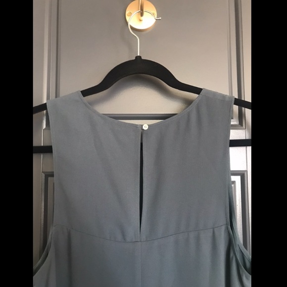 NWT Wilfred Pillet Shift Dress in Slate Blue - Picture 7 of 11